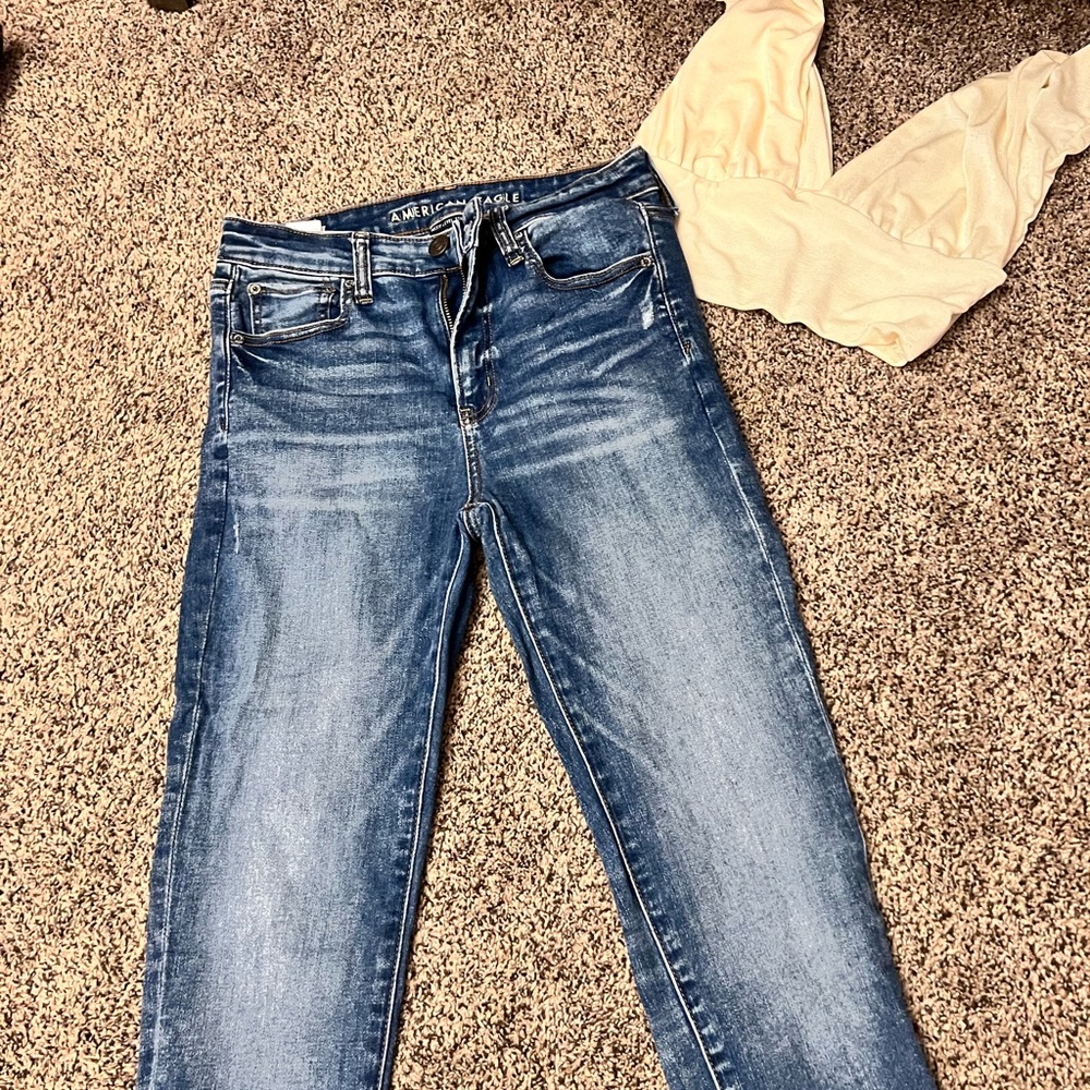 American Eagle Next Level Stretch Skinny Jeans
